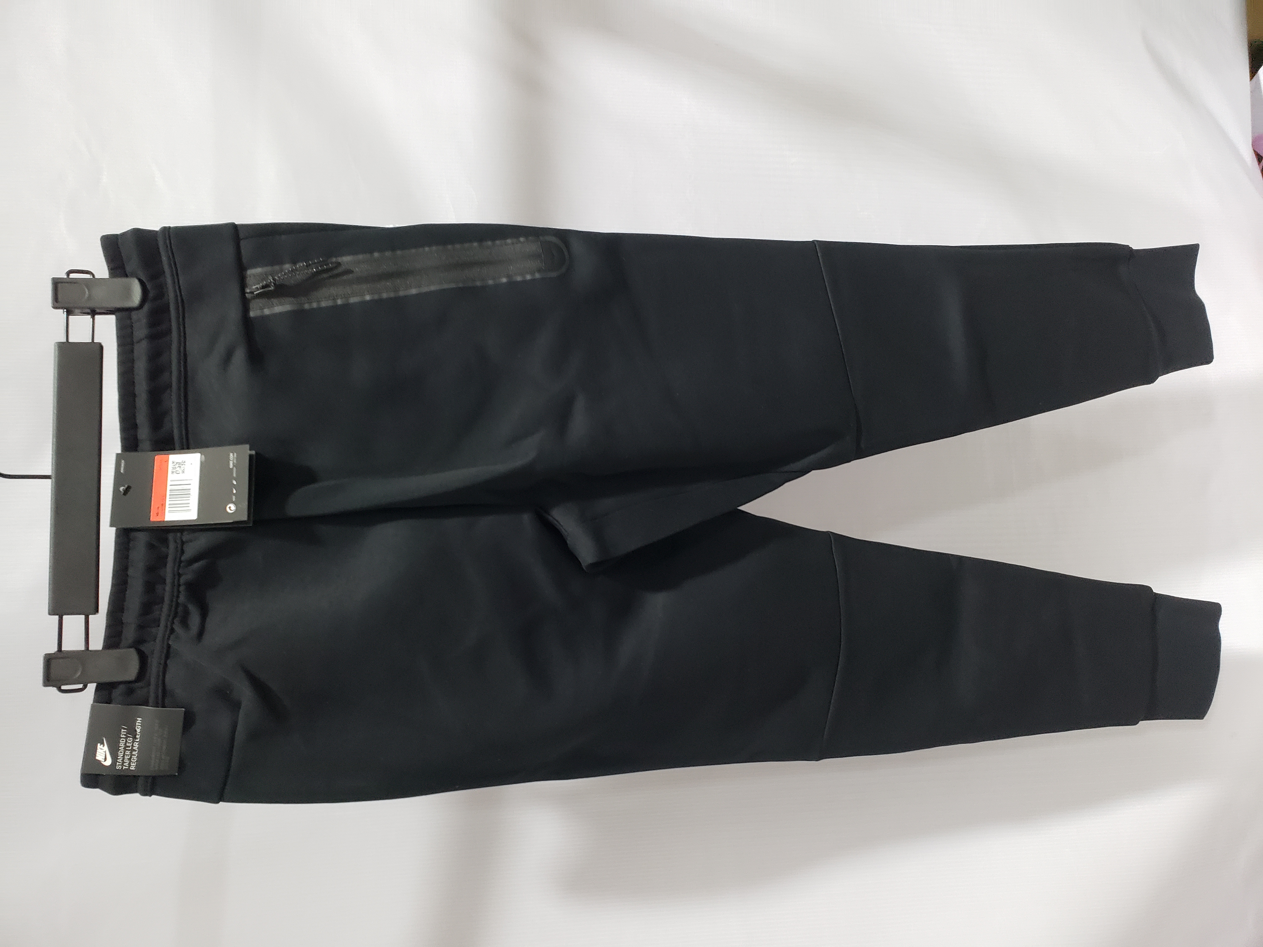 Nike Sportswear Tech Fleece Windrunner Full Zip Hoodie & Joggers Set Black/Dark Grey Heather/White YZ 1005-CU4489 review Stockxkicks 07