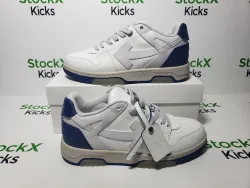 PK God Batch OFF-WHITE Out Of Office OOO Low Tops White and Blue Tail OMIA189F 23LEA005 0546 review Stockxkicks 06