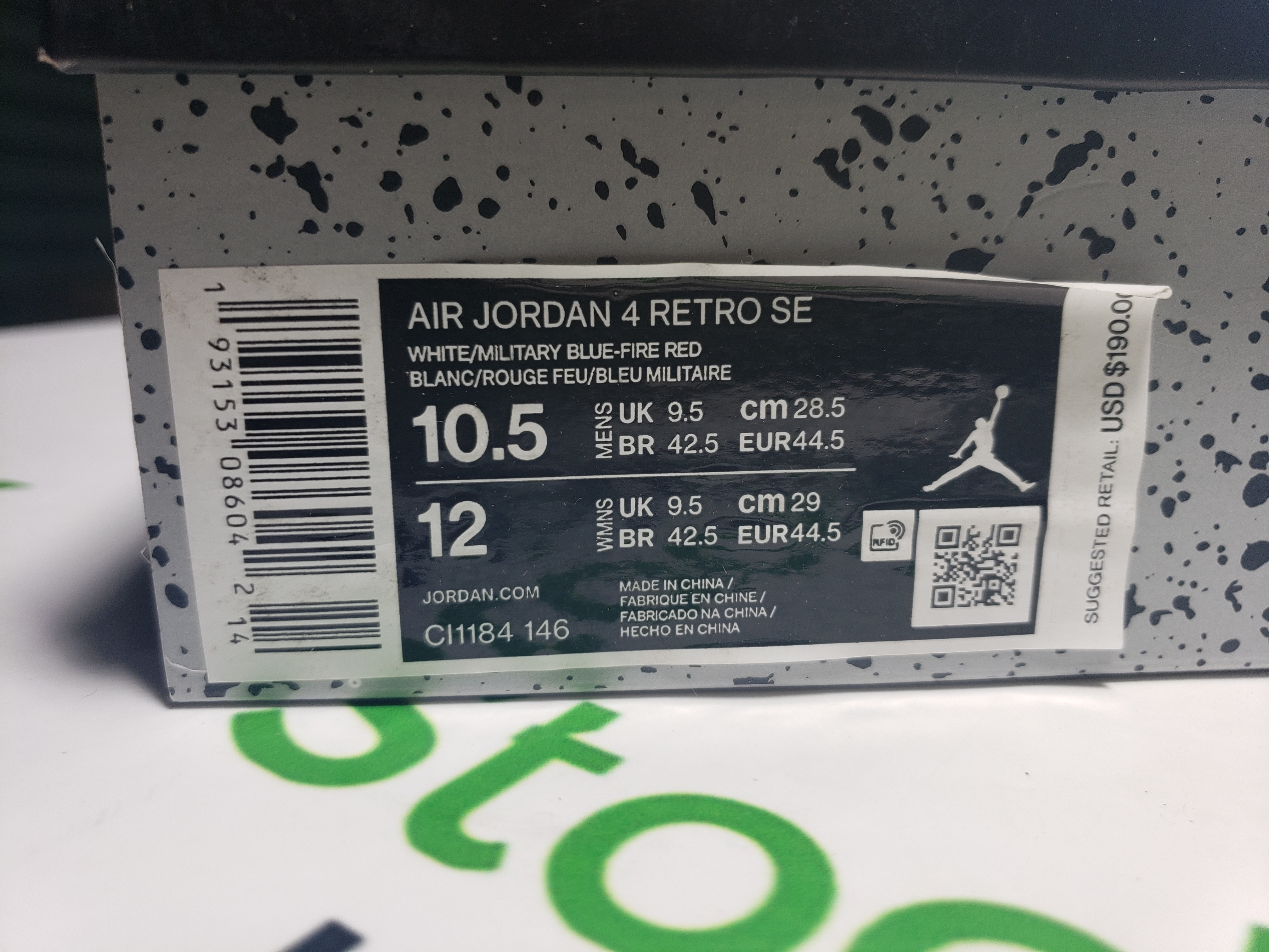 Special offer Batch Air Jordan 4 Retro What The CI1184-146 review Stockxkicks 00
