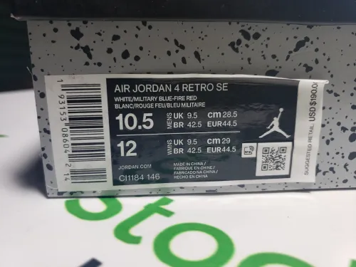 Special offer Batch Air Jordan 4 Retro What The CI1184-146 review 