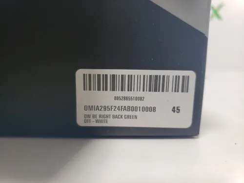 Off White Be Right Back Sneakers Paris OIIA295F24 FAB00 10008 review 