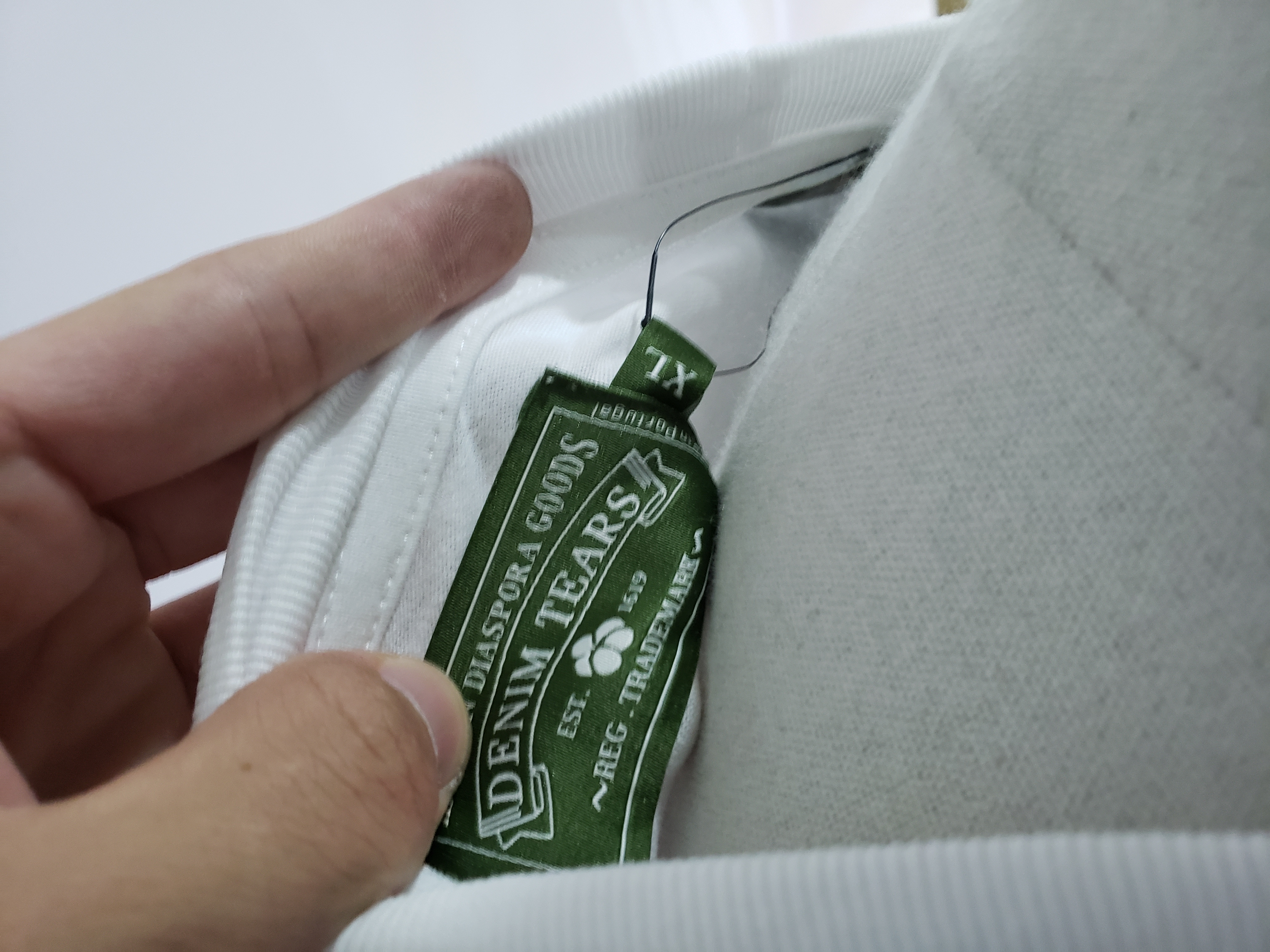 Denim Tears T-Shirt White EG DTT13 review Stockxkicks 00