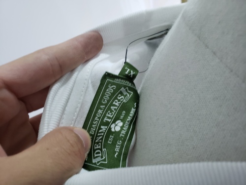 Denim Tears T-Shirt White EG DTT13 review 