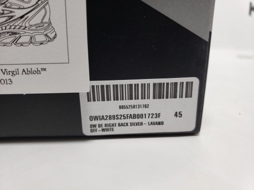 Off White Be Right Back Sneakers Pink Purple OWIA289S25 FAB00 1723F review 