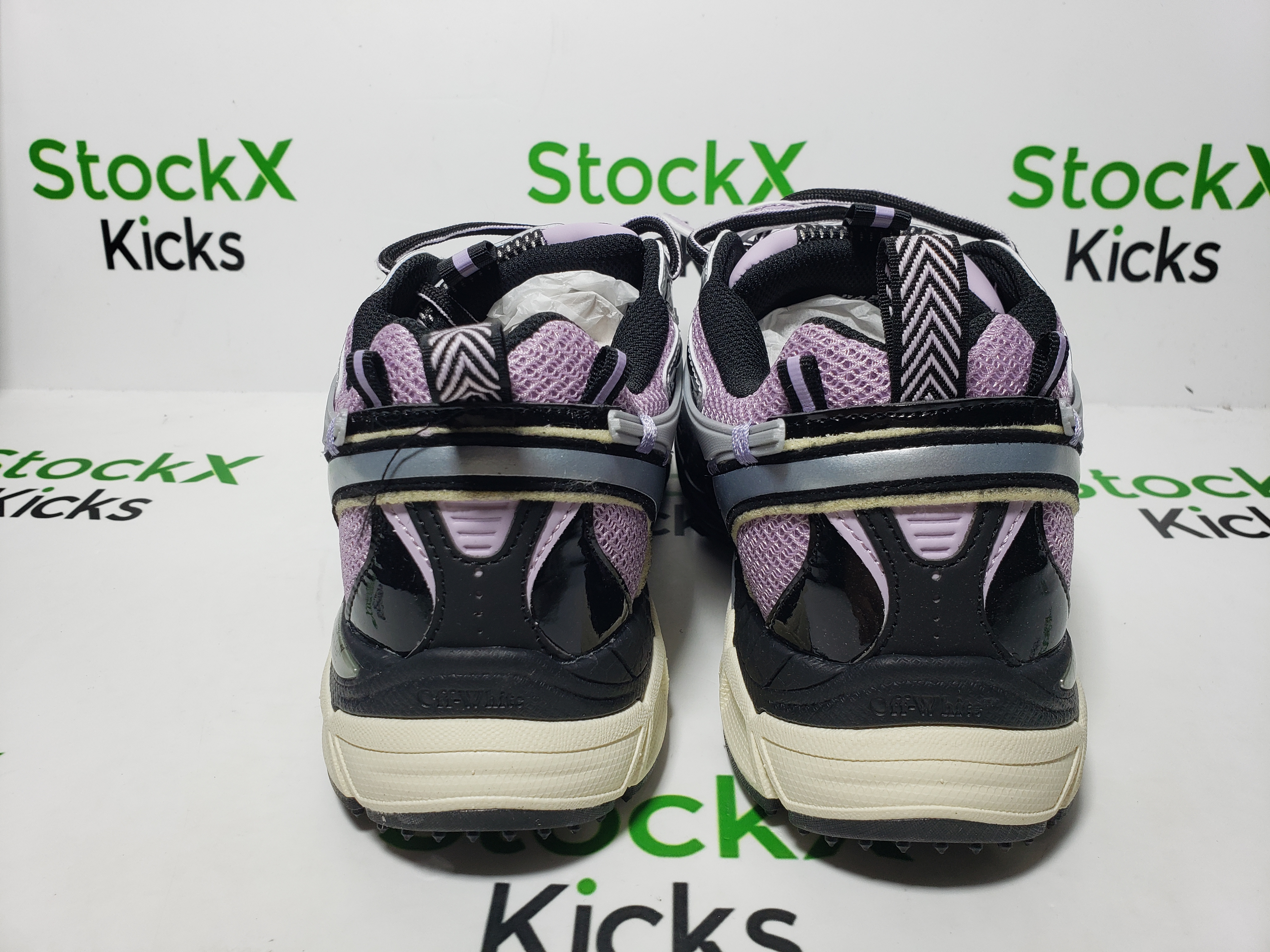 Off White Be Right Back Sneakers Pink Purple OWIA289S25 FAB00 1723F review Stockxkicks 02
