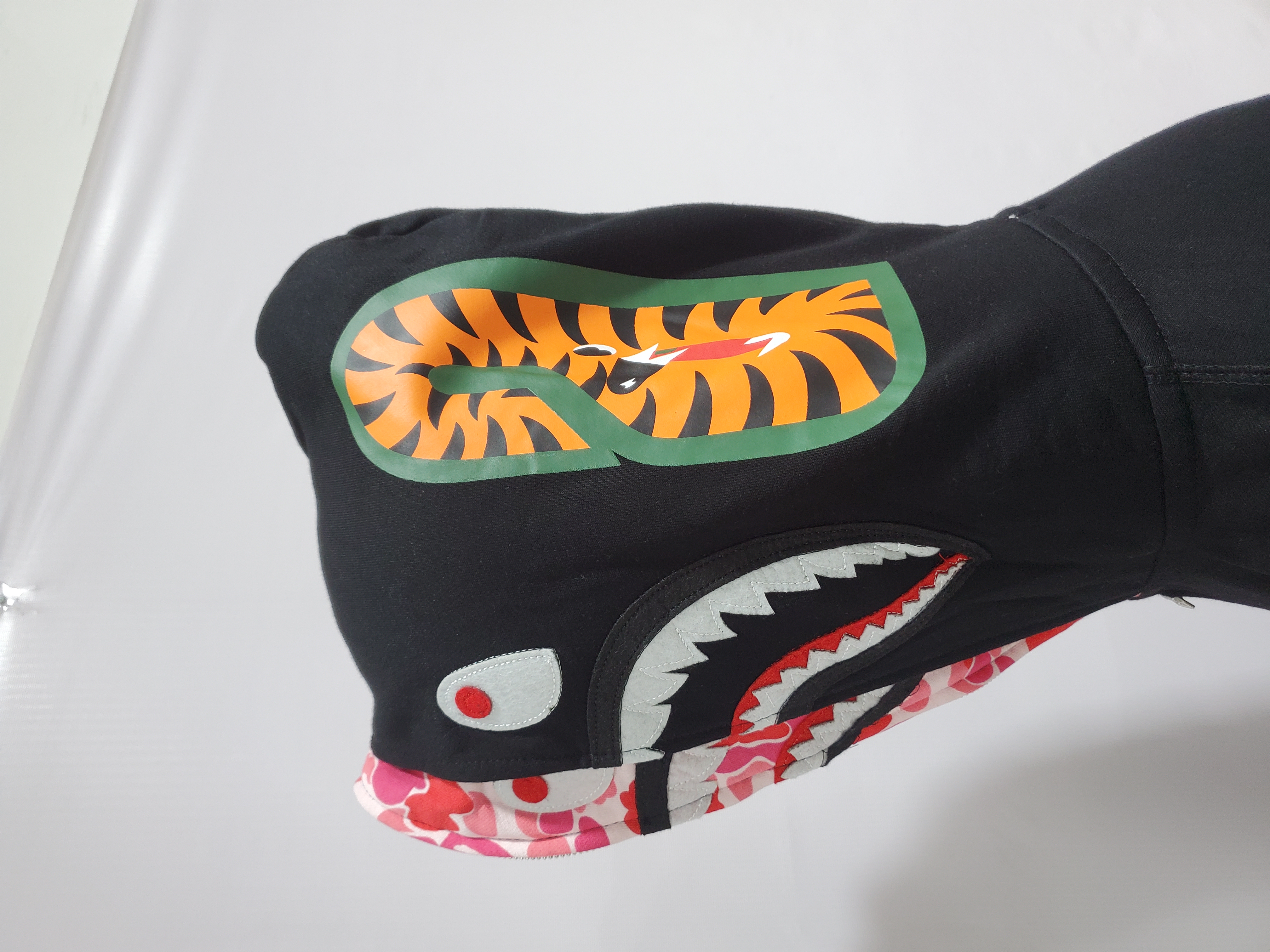 BAPE double hood camouflage hoodie review Stockxkicks 04