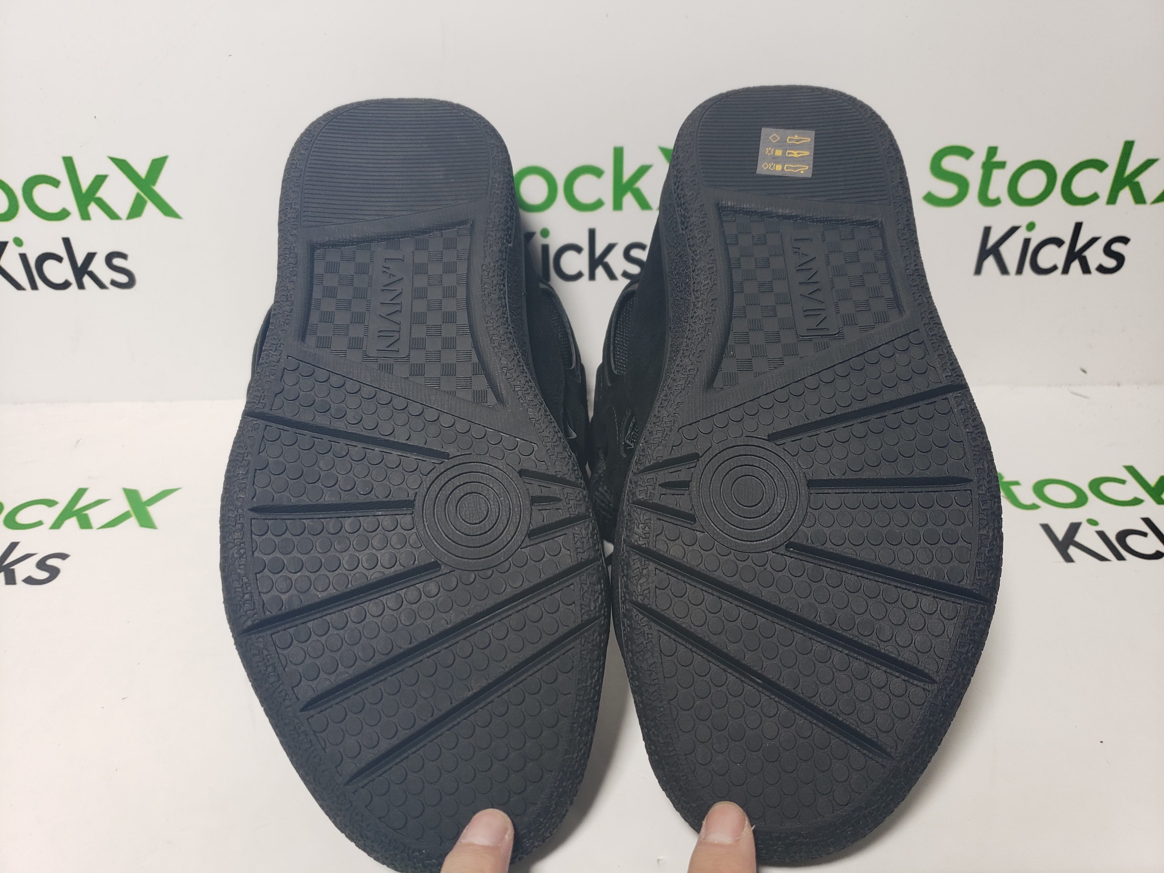 【Top PK God Batch】Lanvin Curb Sneaker Black review Stockxkicks 04