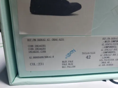 Lanvin Curb Sneaker Black PB250110 review 