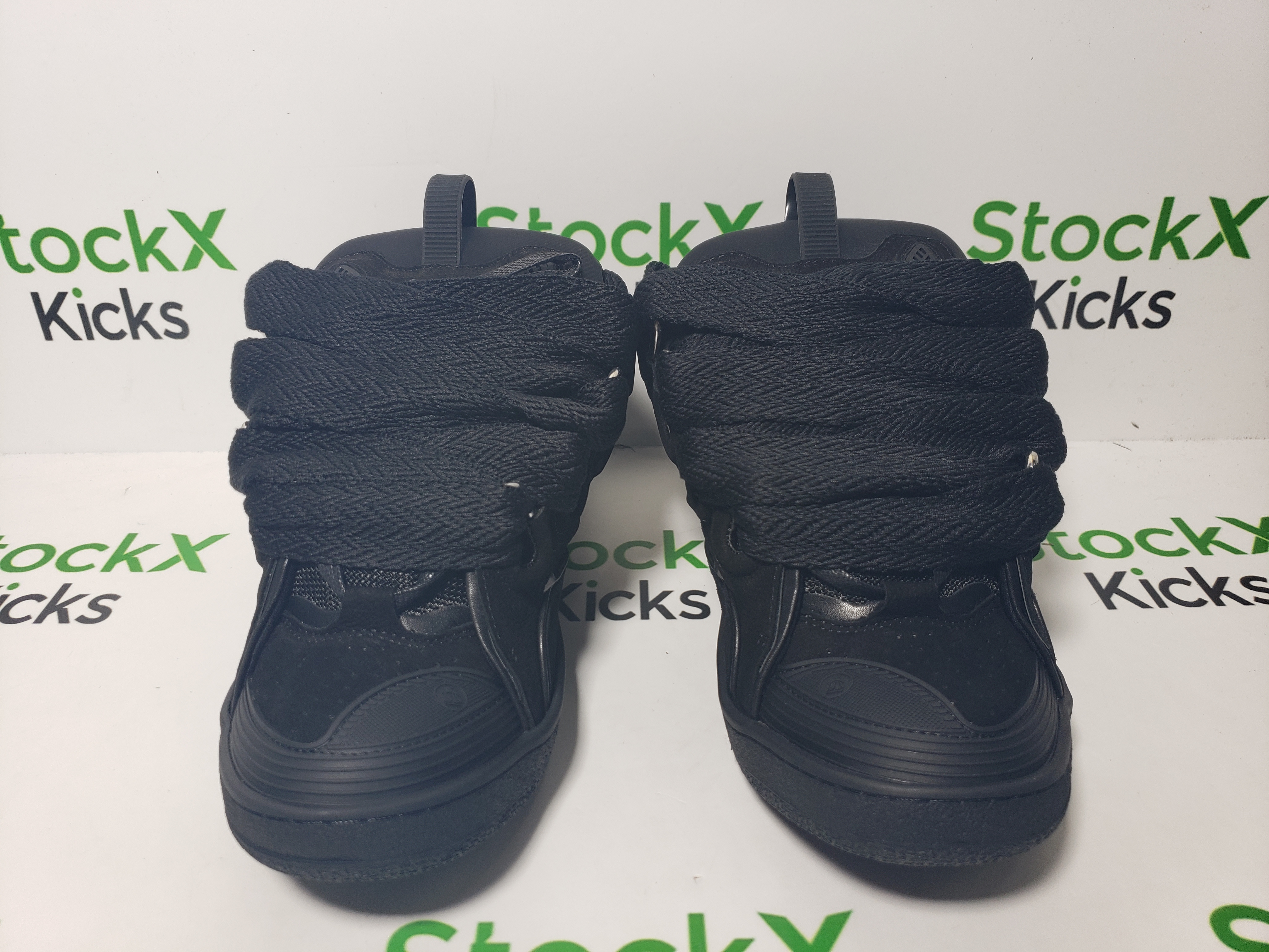 【Top PK God Batch】Lanvin Curb Sneaker Black review Stockxkicks 01