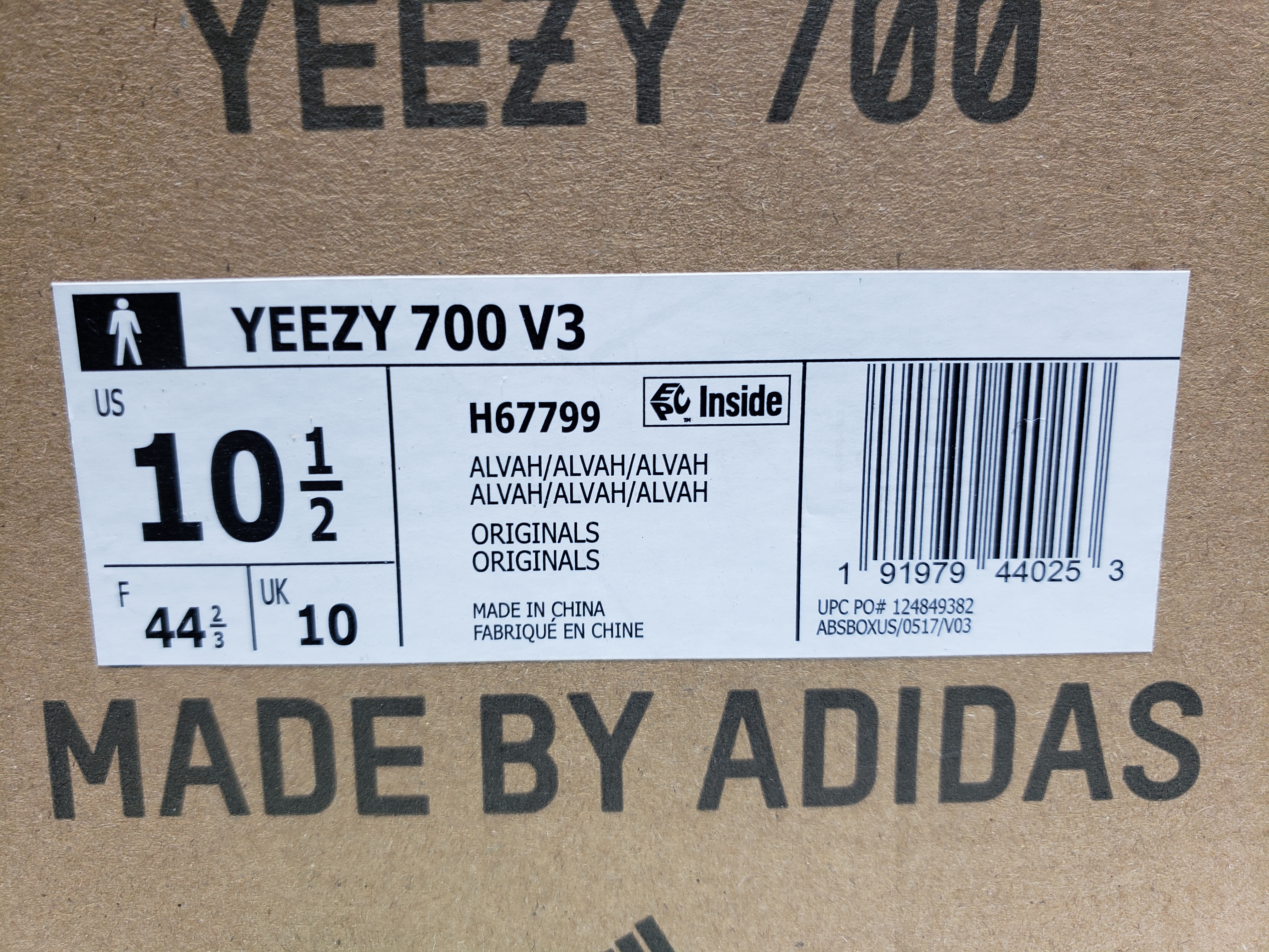 LJR Batch adidas Yeezy 700 V3 Alvah H67799 review Stockxkicks 00