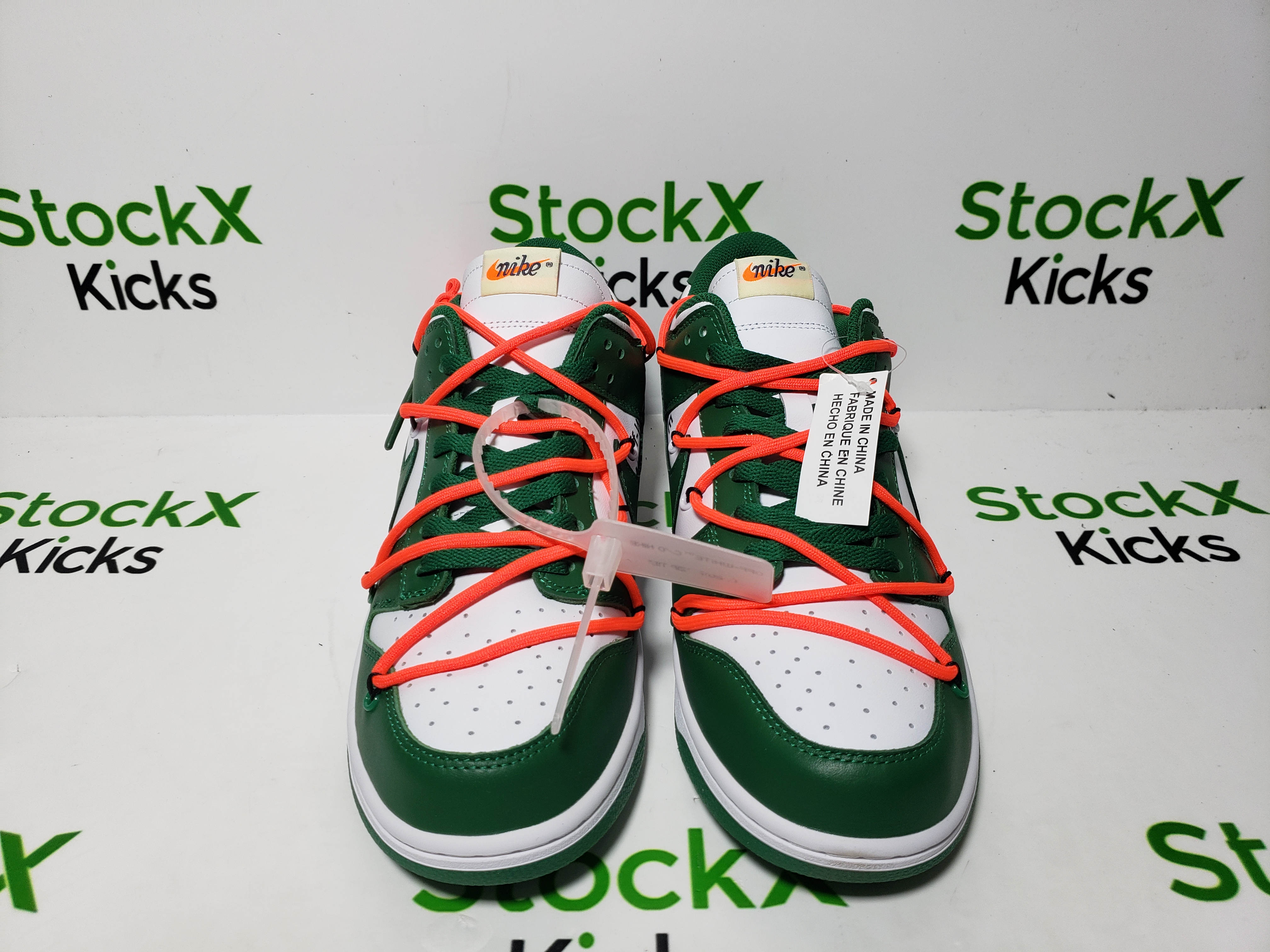 LJR Batch Nike Dunk Low Off-White Pine Green CT0856-100 review Stockxkicks 01