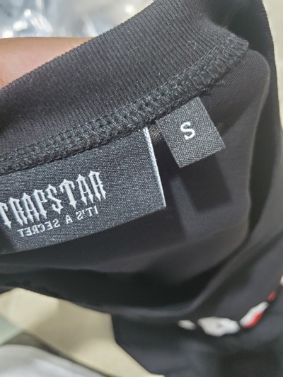 Trapstar Chenille Decoded Short Set Black/Red review Stockxkicks 00