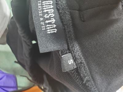 Trapstar Chenille Decoded Short Set Black/Red review Stockxkicks 04