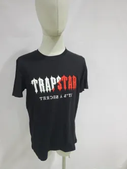 Trapstar Chenille Decoded Short Set Black/Red review Stockxkicks 02
