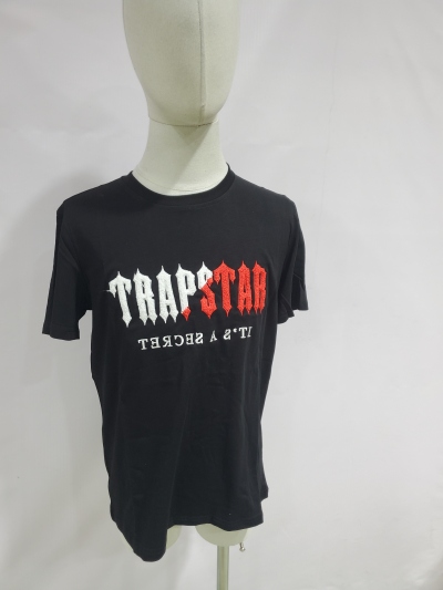 Trapstar Chenille Decoded Short Set Black/Red review Stockxkicks 01