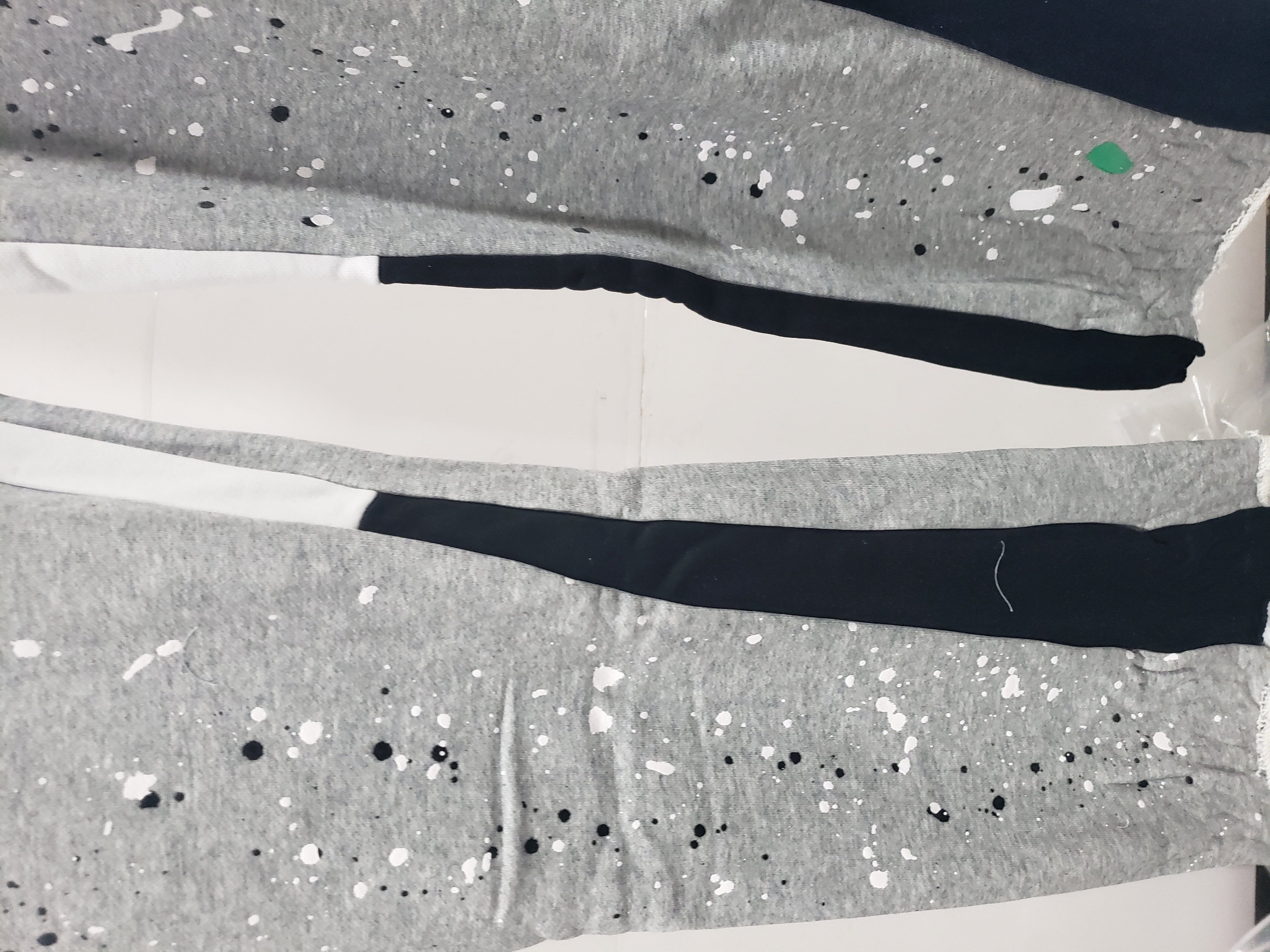 Gallery Dept. Painted Flare Sweat Pants Heather Grey review Stockxkicks 02