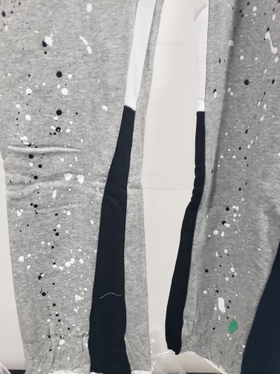 Gallery Dept. Painted Flare Sweat Pants Heather Grey review Stockxkicks 02