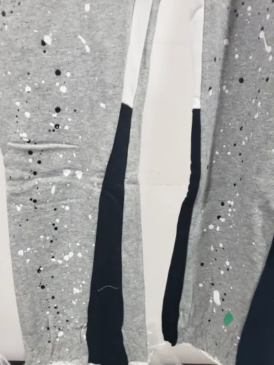 Gallery Dept. Painted Flare Sweat Pants Heather Grey review Stockxkicks 02