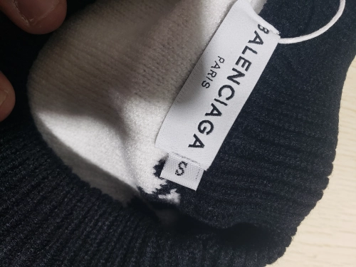 BALENCIAGA Allover Logo Sweater review 