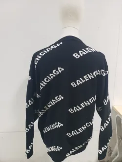 BALENCIAGA Allover Logo Sweater review Stockxkicks 04