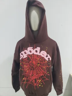 Sp5der x Young Thug Web Hoodie Brown YZ GE916 review Stockxkicks 02