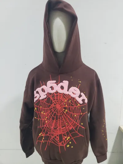 Sp5der x Young Thug Web Hoodie Brown YZ GE916 review Stockxkicks 01