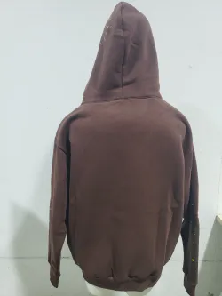 Sp5der x Young Thug Web Hoodie Brown YZ GE916 review Stockxkicks 04