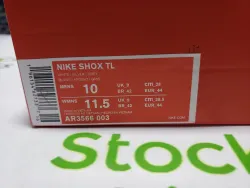 Nike Shox TL White Metallic Silver AV3595-100 review Stockxkicks 01