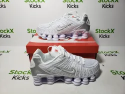 Nike Shox TL White Metallic Silver AV3595-100 review Stockxkicks 05