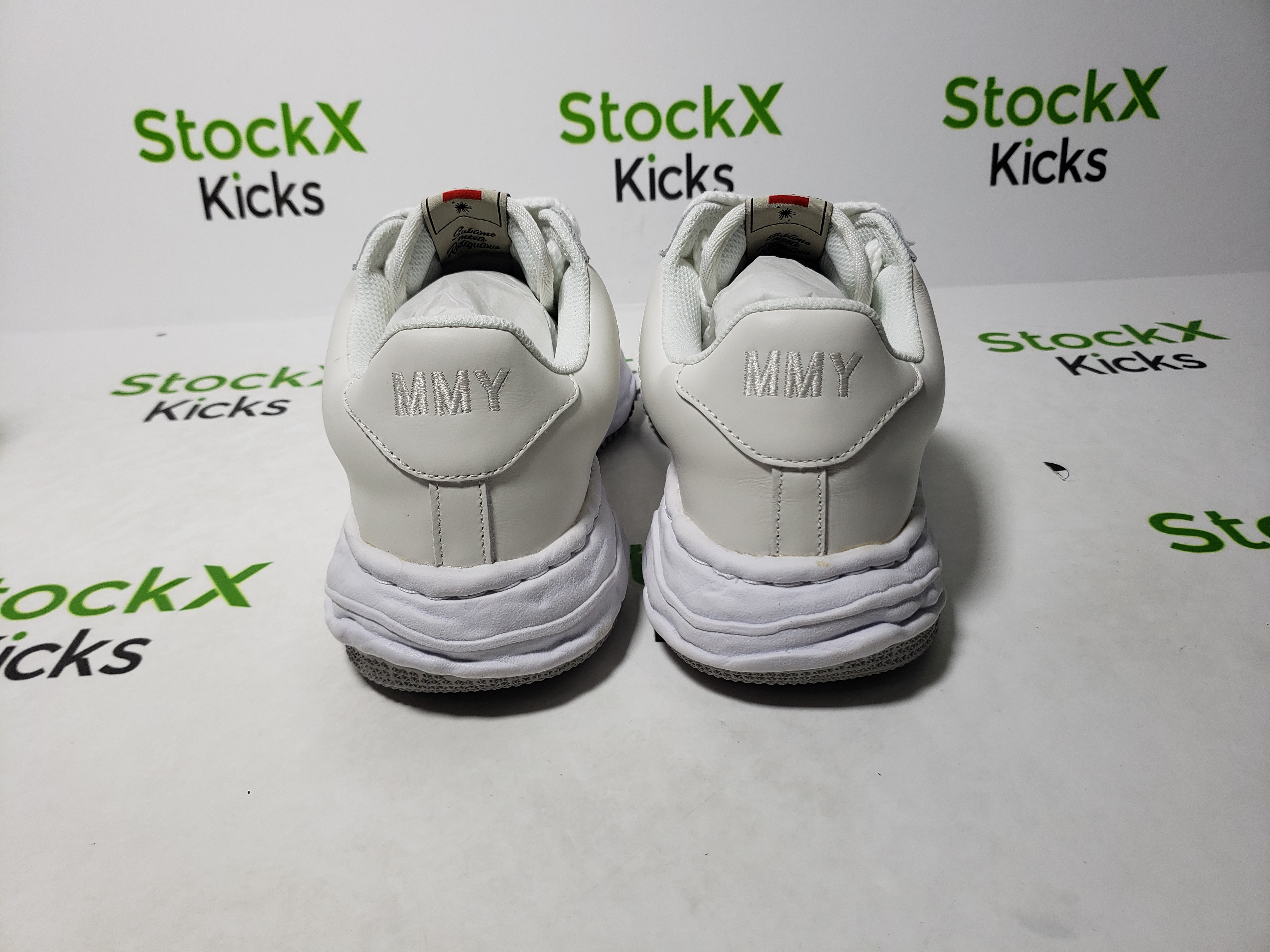 Maison MIHARA YASUHIRO White And White Gray Low NO.744 review Stockxkicks 01