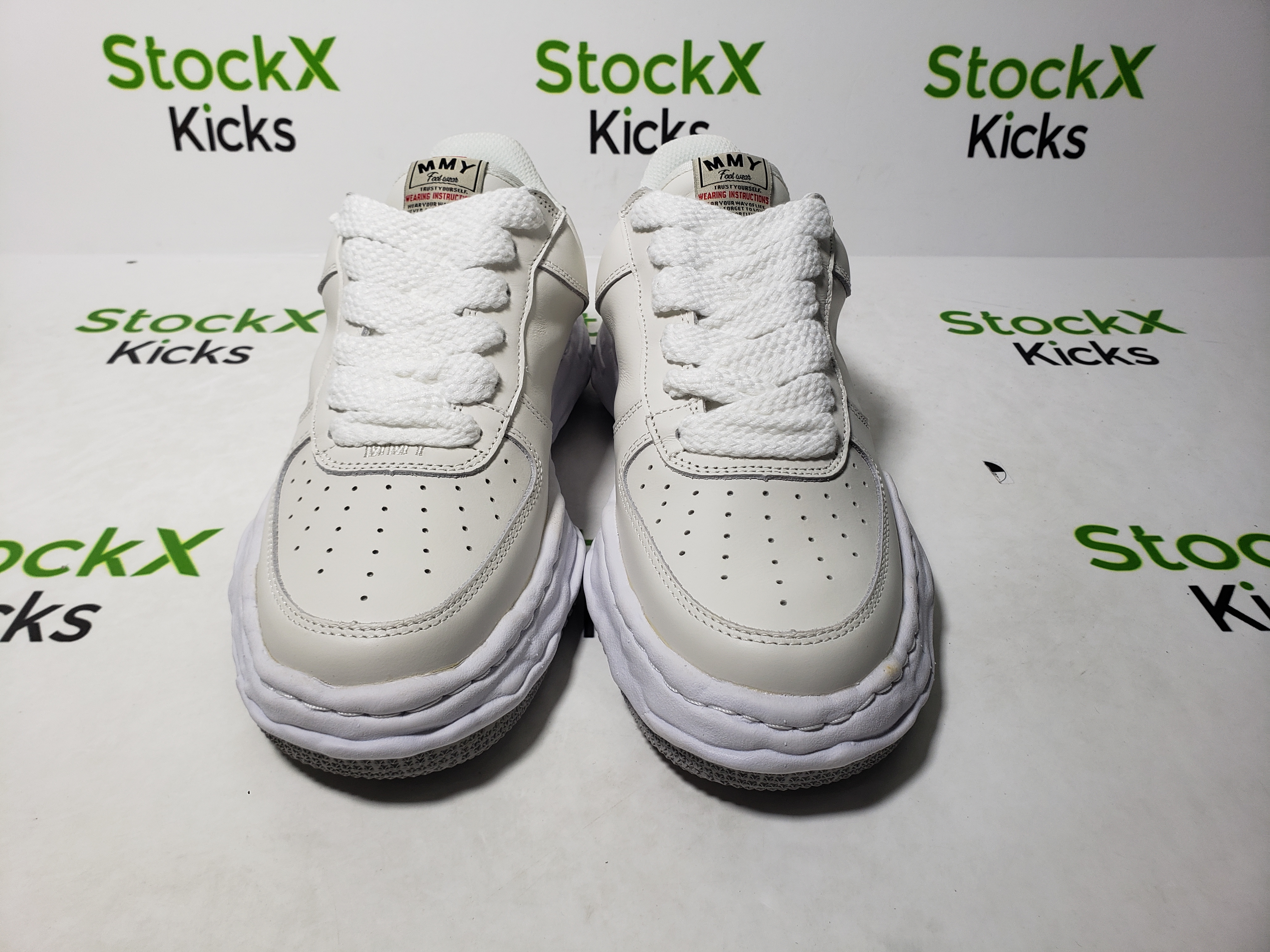 Maison MIHARA YASUHIRO White And White Gray Low NO.744 review Stockxkicks 02