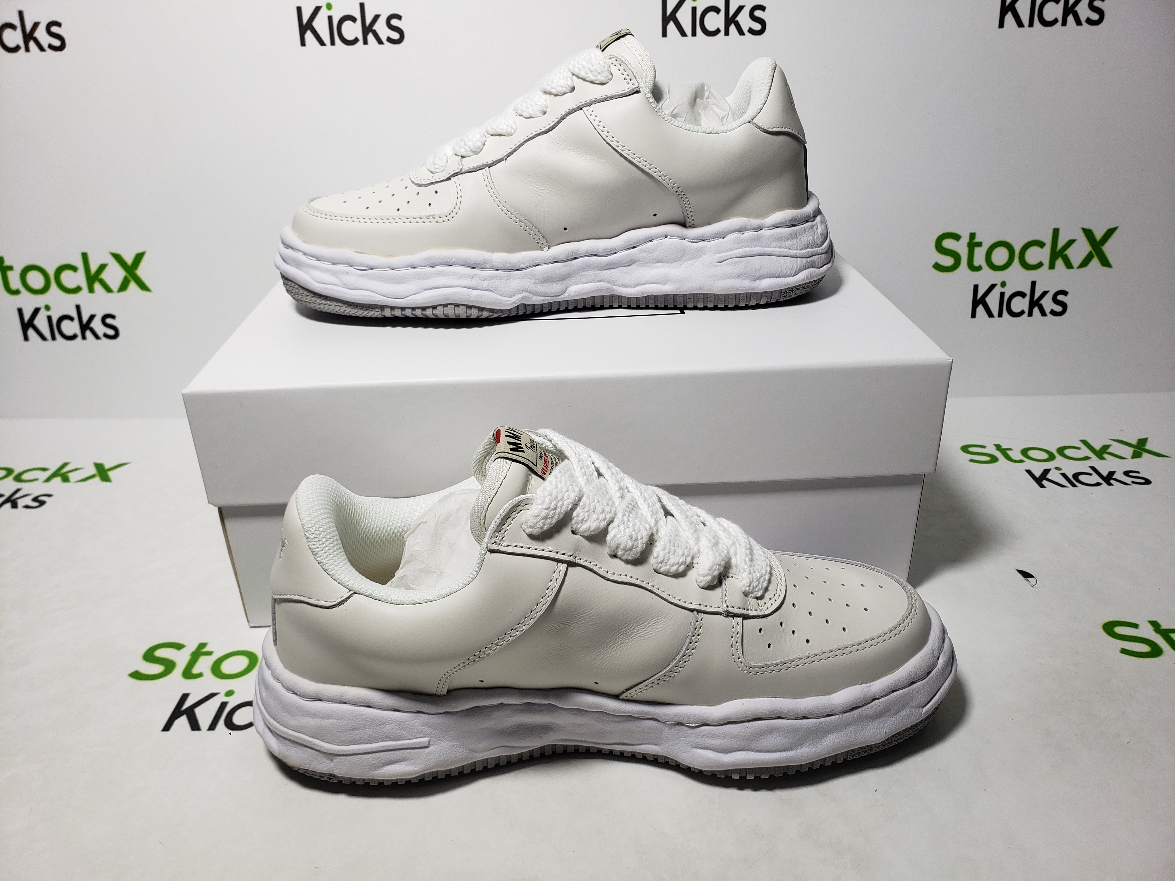 Maison MIHARA YASUHIRO White And White Gray Low NO.744 review Stockxkicks 04