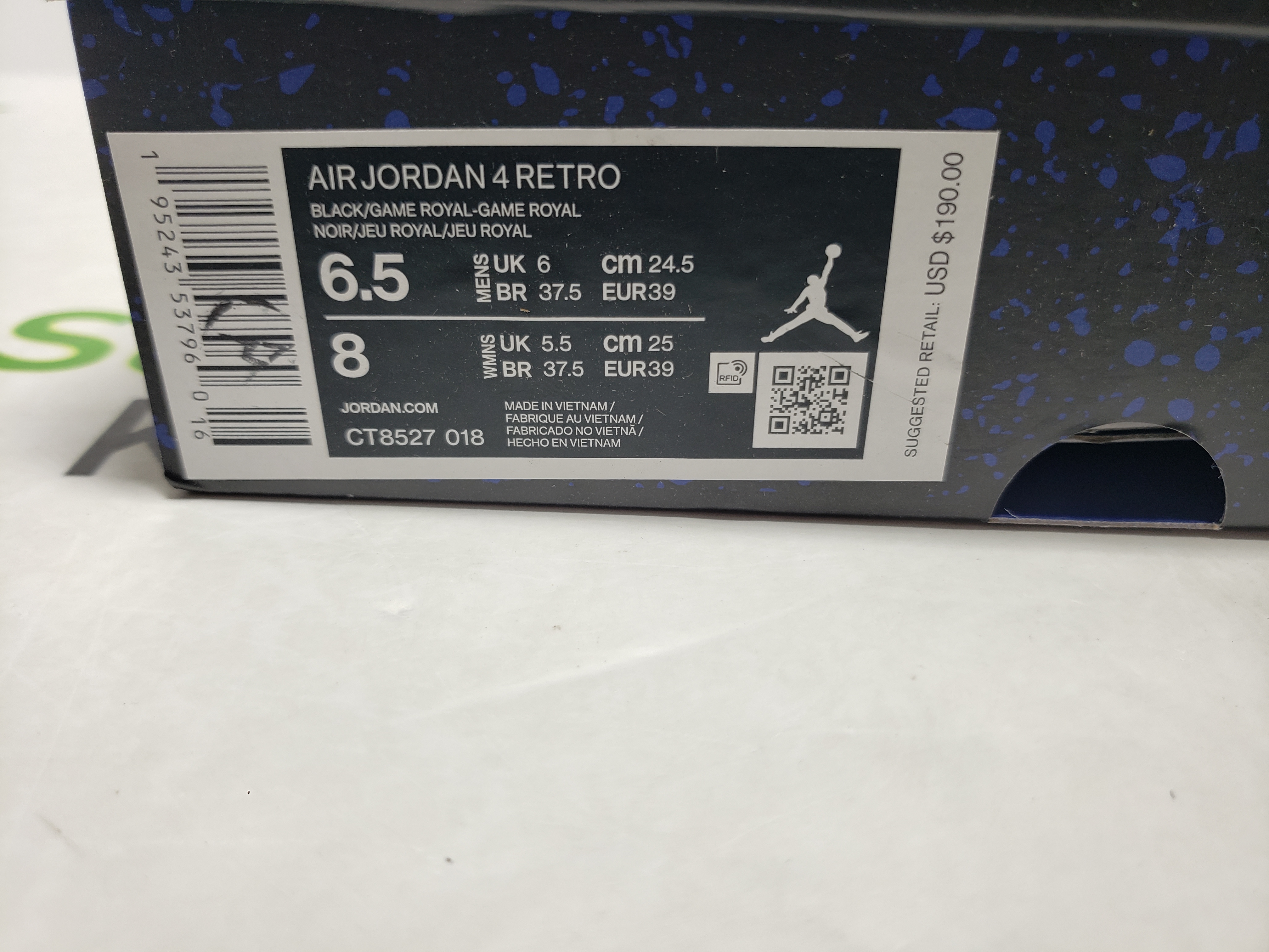 Special offer Batch Air Jordan 4 Retro Black Blue CT8527-018 review Stockxkicks 00