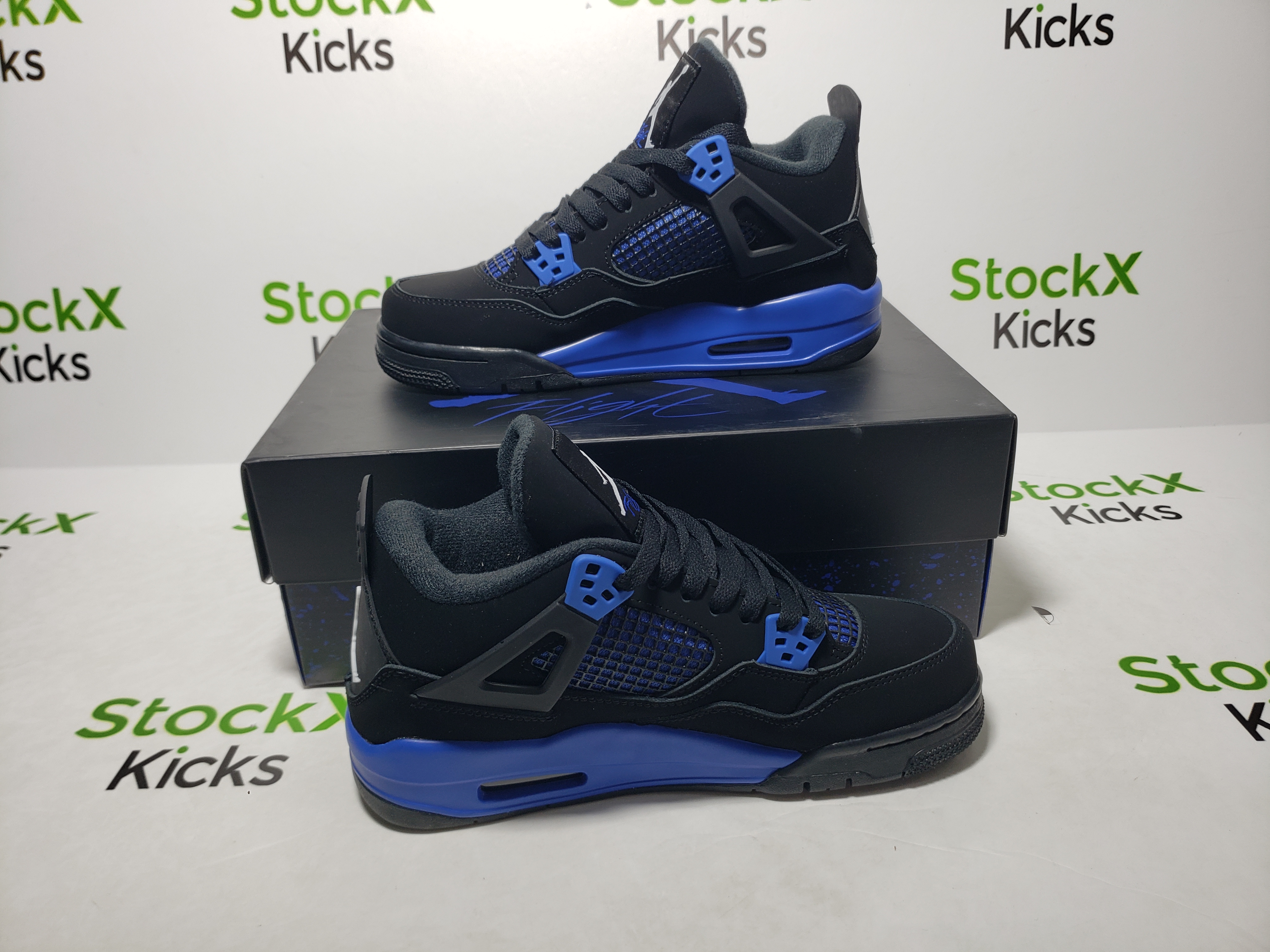 Special offer Batch Air Jordan 4 Retro Black Blue CT8527-018 review Stockxkicks 03