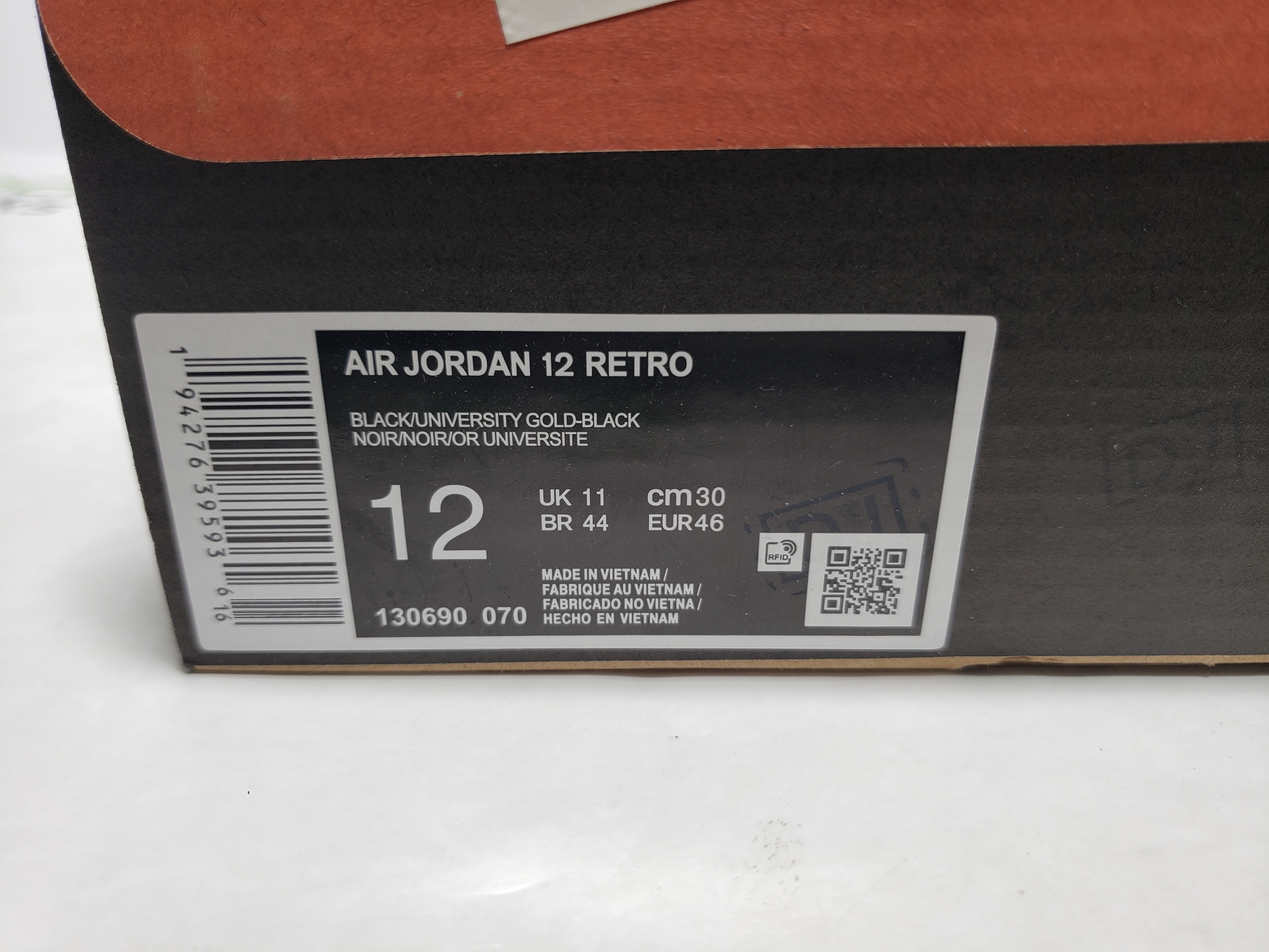 PK God Batch Air Jordan 12 Retro Black University Gold 130690-070 review Stockxkicks 00