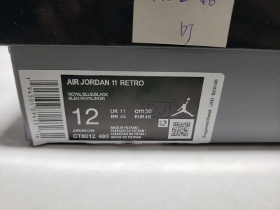 PK God Batch Air Jordan 11 Retro Blue CT8012-400 review Stockxkicks 00