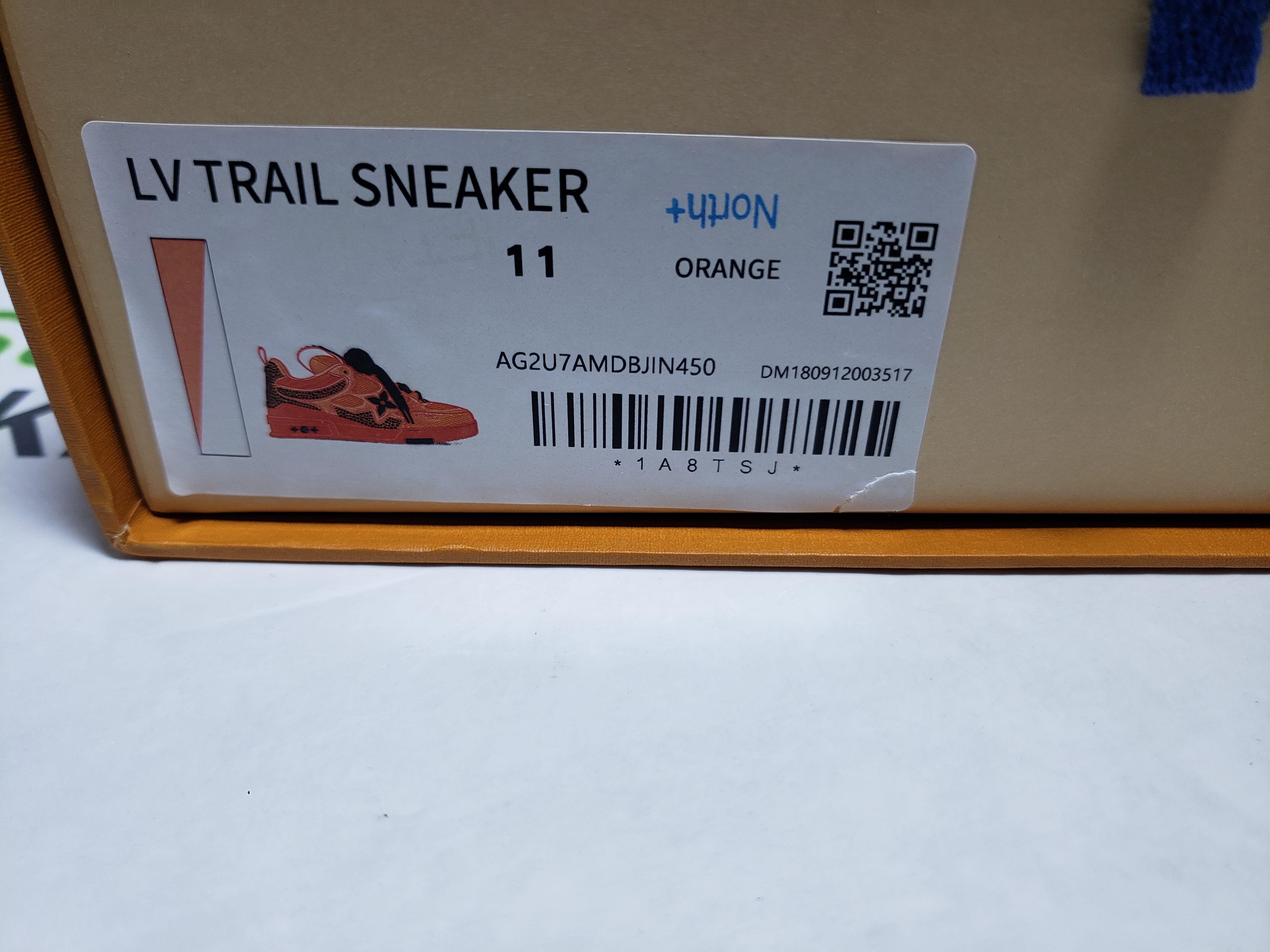 Louis Vuitton Skate Sneaker SK8 Orange Diamond review Stockxkicks 00