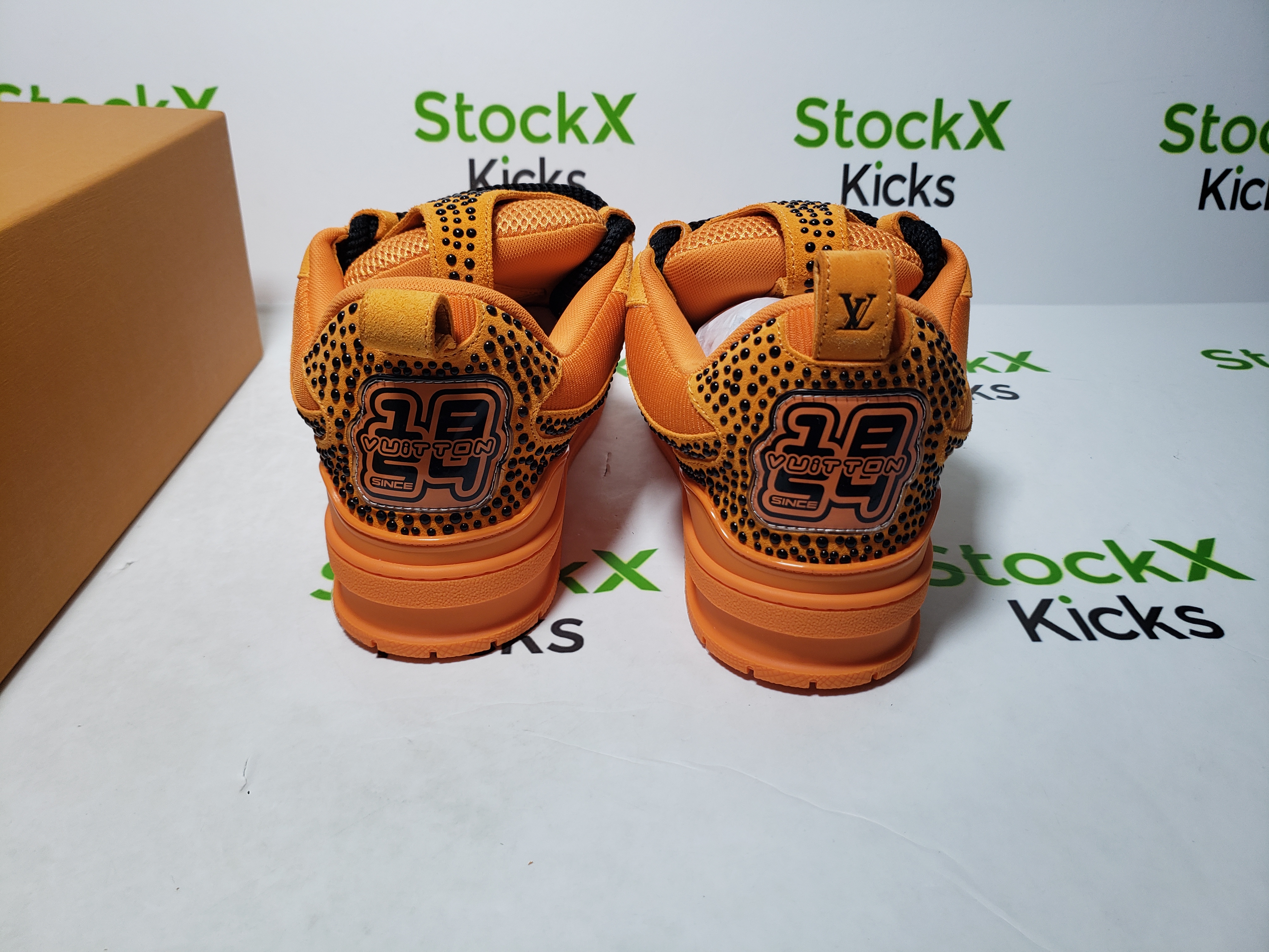 Louis Vuitton Skate Sneaker SK8 Orange Diamond review Stockxkicks 01