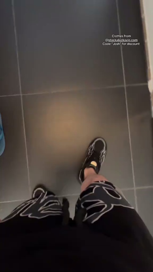 Syna World T-shirt & Short Tracksuit Blck Grey Set CK 241205 review Josh