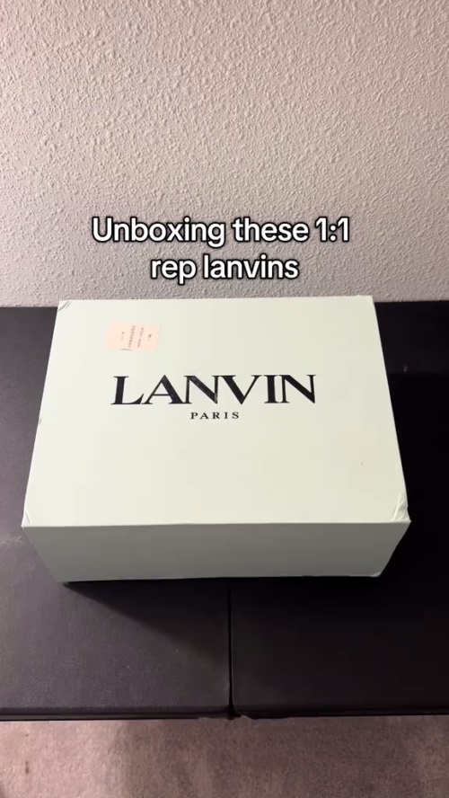 Lanvin Leather Curb Black PB  FM-SKRK11-DRAG-A2010 review 