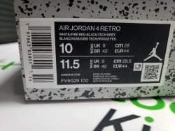 Special offer Batch Air Jordan 4 Retro OG White Cement FV5029-100（2025） review stockxkicks 01