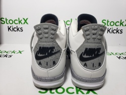 Special offer Batch Air Jordan 4 Retro OG White Cement FV5029-100（2025） review stockxkicks 03