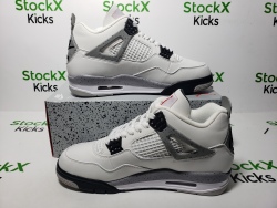 Special offer Batch Air Jordan 4 Retro OG White Cement FV5029-100（2025） review stockxkicks 07