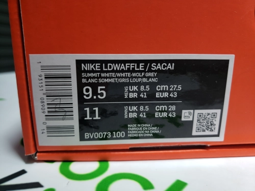PK God Batch Nike LD Waffle sacai Summit White BV0073-100 review 