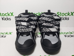 Lanvin Curb Sneaker Black Grey FM-SKRK11-REFL-P2210 review stockxkicks 02