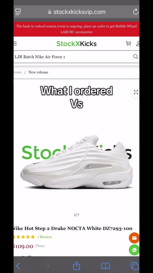 Nike Hot Step 2 Drake NOCTA 'White DZ7293-100  review 