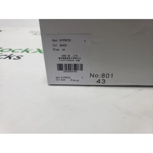 MIHARA YASUHIRO OG Sole Black White NO.801 review 