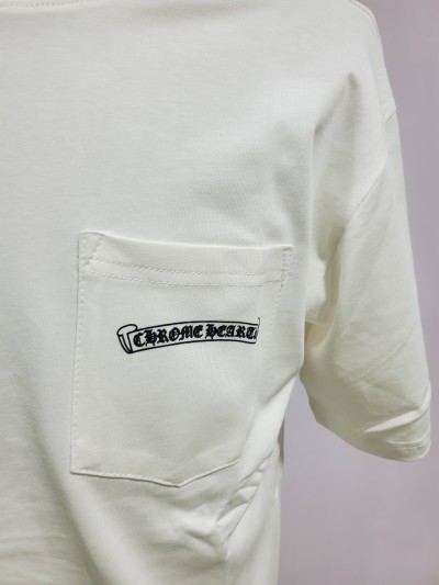 Chrome Hearts Multi Color Cross T-shirt Black/White review Stockxkicks 02