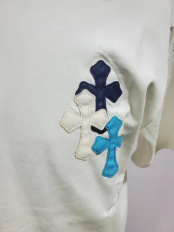 CHROME HEARTS String Label Leather T-Shirt review Stockxkicks 03