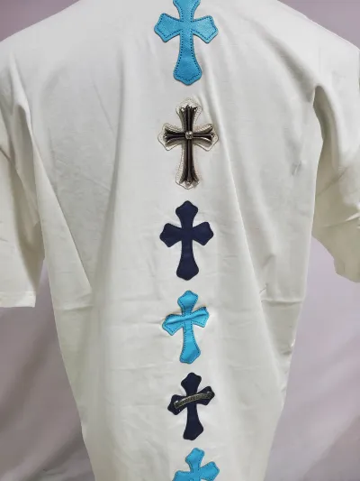 CHROME HEARTS String Label Leather T-Shirt review Stockxkicks 04